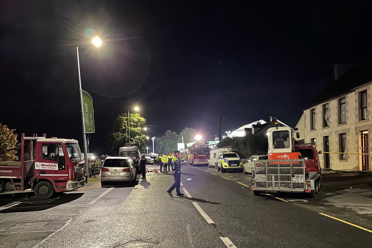 Search efforts continue at petrol station blast site as three deaths confirmed