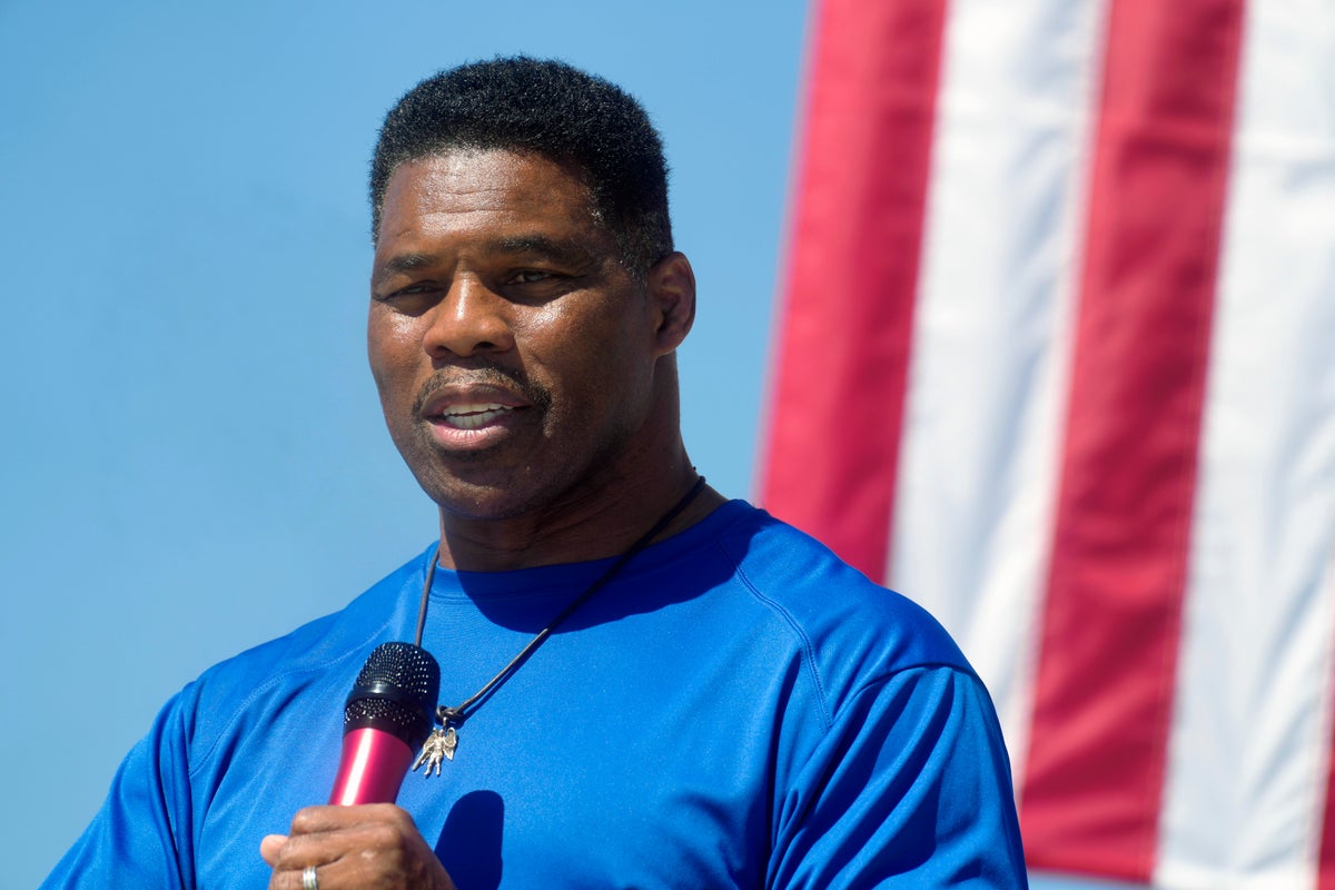 Herschel Walker centers pitch to Republicans on ‘wokeness’