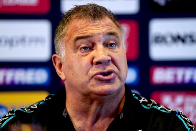 England coach Shaun Wane says he has a “good idea” of his team for next Saturday’s World Cup opener (PA Images/Nick Potts)