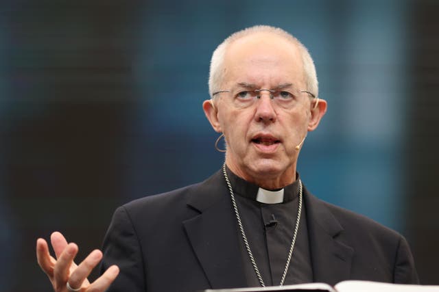 Archbishop of Canterbury Justin Welby (Lambeth Conference Media/PA)