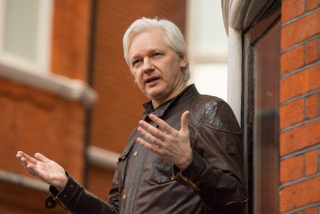 Julian Assange is facing extradition to the US (PA)