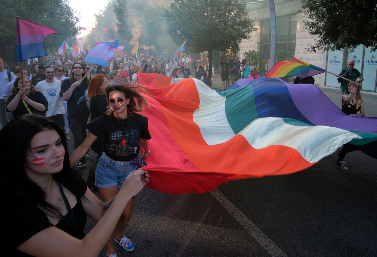 Montenegro holds Pride march despite church opposition