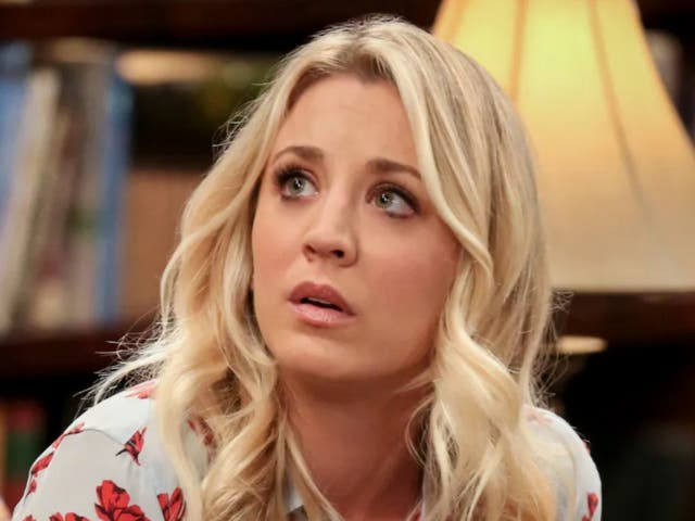 <p>Kaley Cuoco in ‘The Big Bang Theory’</p>