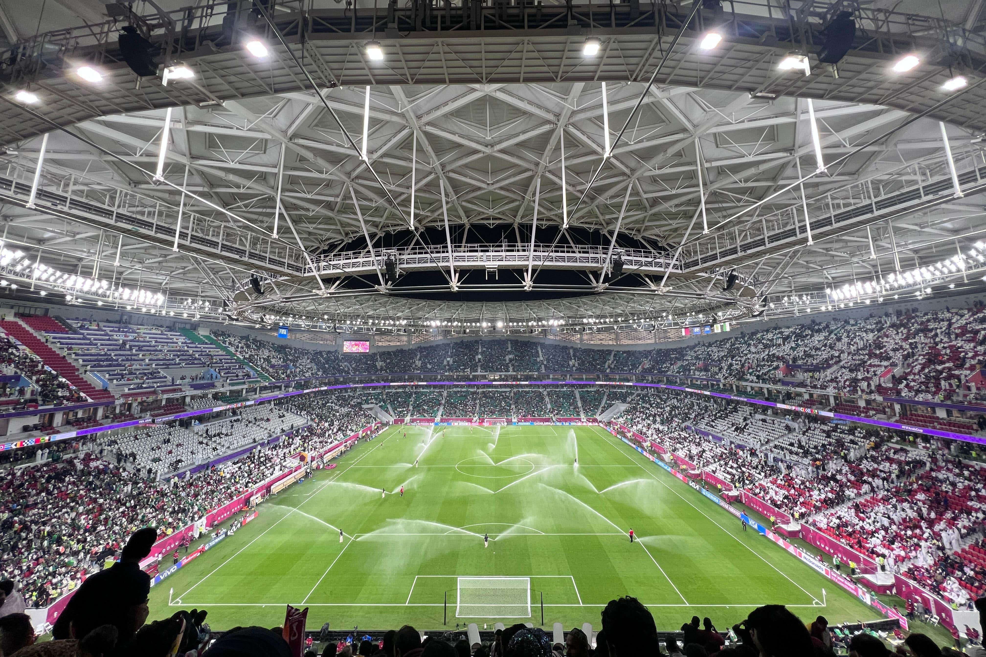 Al Thumama Stadium (Alamy/PA)