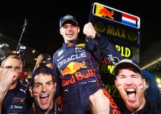 Max Verstappen crowned world champion for second time in bizarre end to Japanese Grand Prix