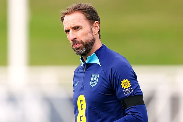 Gareth Southgate’s England and Italy will go head to head again next year in qualifying for Euro 2024 (Mike Egerton/PA)