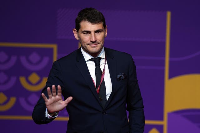 Iker Casillas has apologised and claimed his Twitter account was hacked after a post on it said he was gay (Nick Potts/PA)