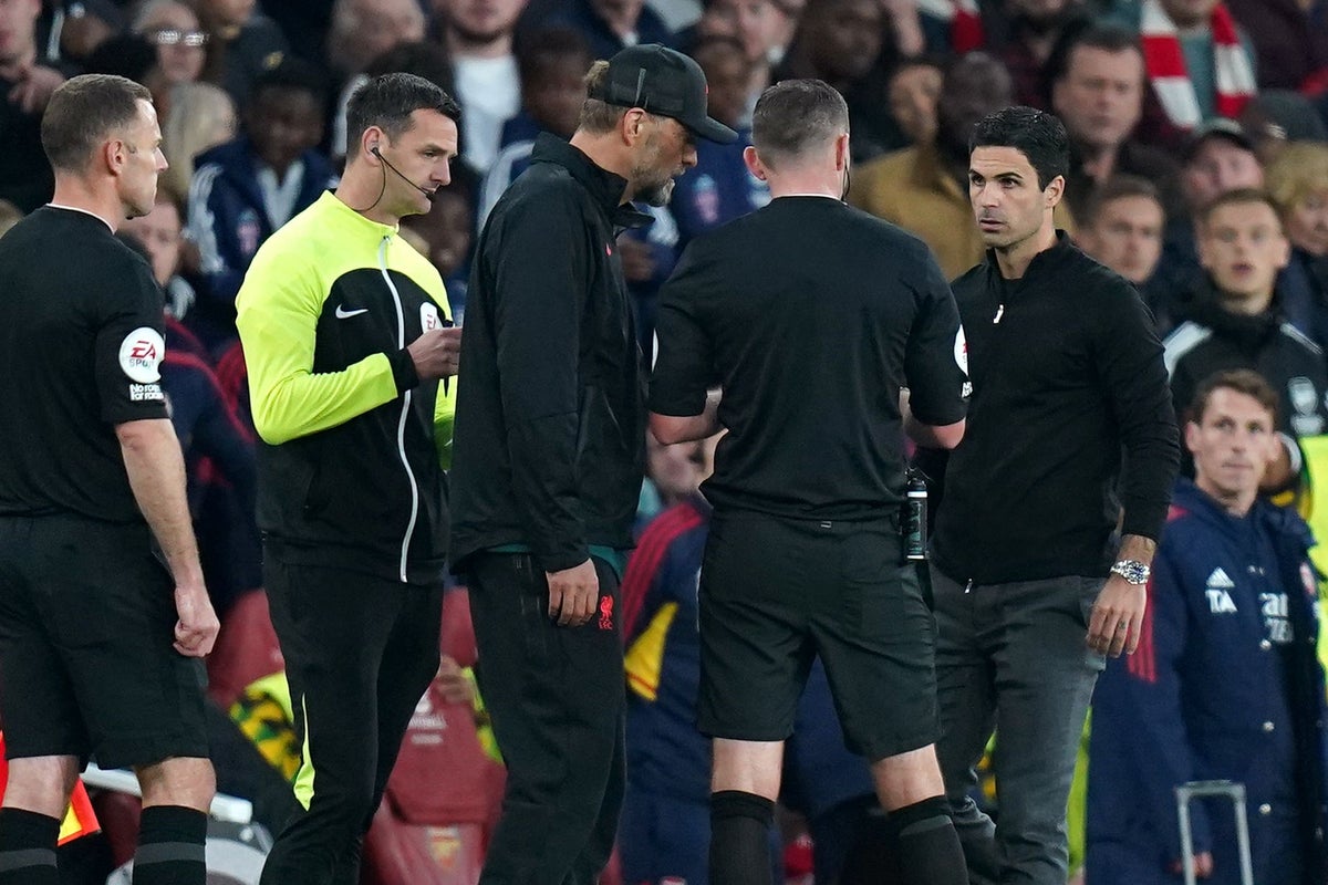 FA awaiting referee’s report on Arsenal-Liverpool flashpoint