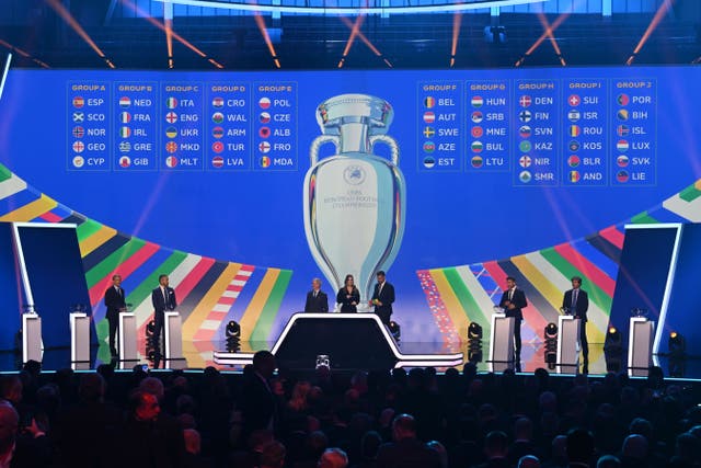 Confusion surrounds the fixture schedule for Euro 2024 (Arne Dedert/AP)