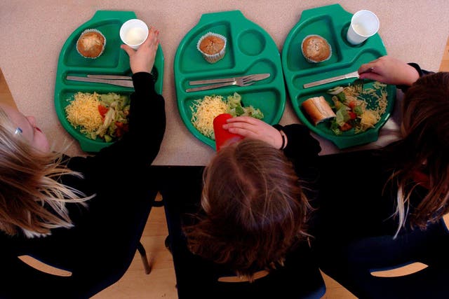 91% of the 99 school meal providers polled by Laca The School Food People across England and Wales said they are experiencing food shortages (Chris Radburn/PA)
