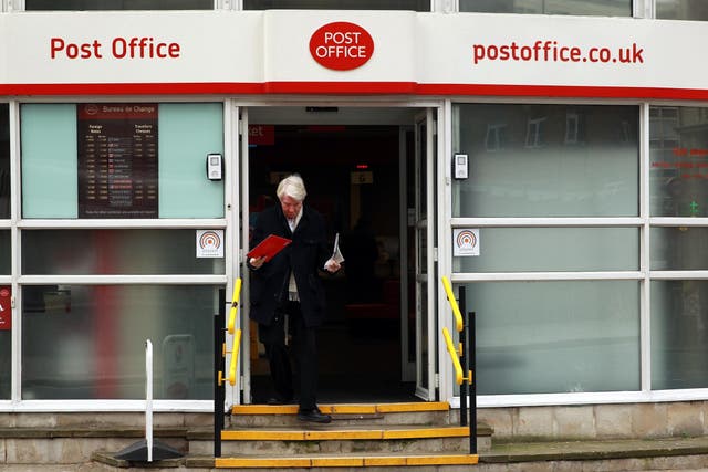 Post Offices handled a record £3.45 billion in cash in August (Sean Dempsey/PA)