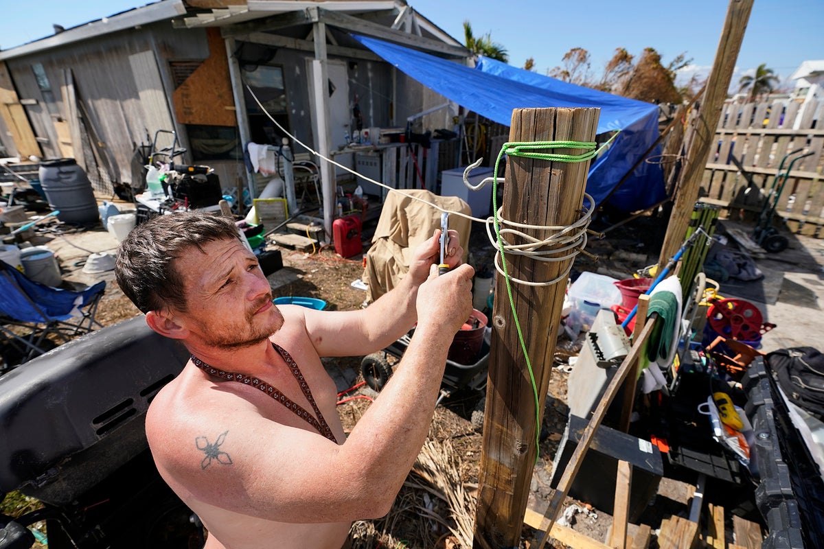 ‘Nothing’s left’: Hurricane Ian leaves emotional toll behind