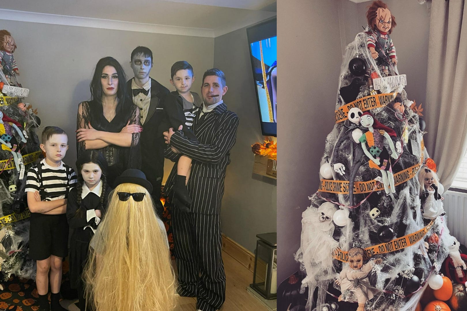 Meet the real-life Addams Family – who celebrate Halloween for ...