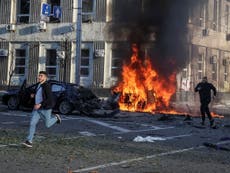 Russia-Ukraine news – live: Putin threatens Kyiv with more retaliation missile strikes 