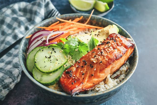 <p>This one pot meal is inspired by chirashi </p>