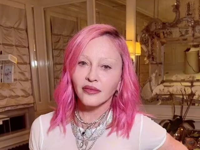 <p>Madonna on TikTok</p>