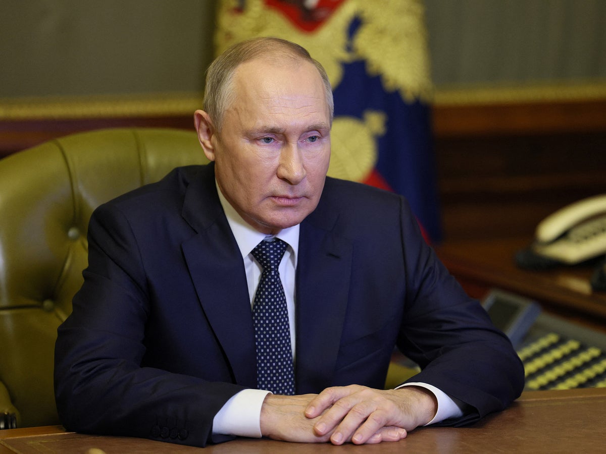 Putin warns of further Russian attacks on Ukraine after cities bombarded with missiles