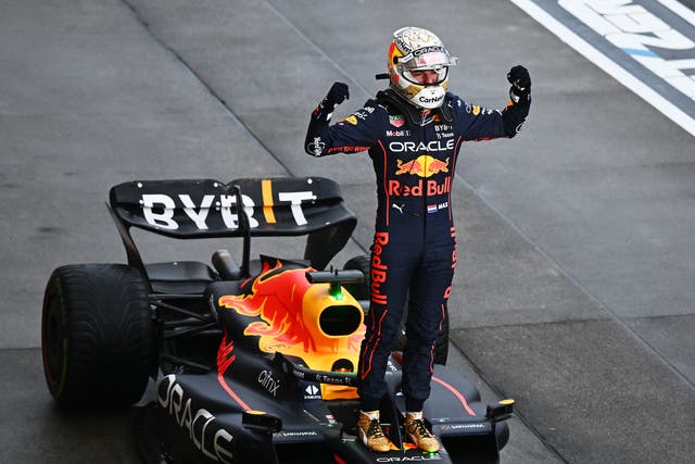 <p>Verstappen won his second world title this season </p>