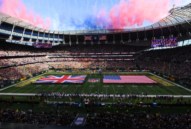 <p>Tottenham Hotspur Stadium hosts Green Bay Packers vs New York Giants on Sunday </p>