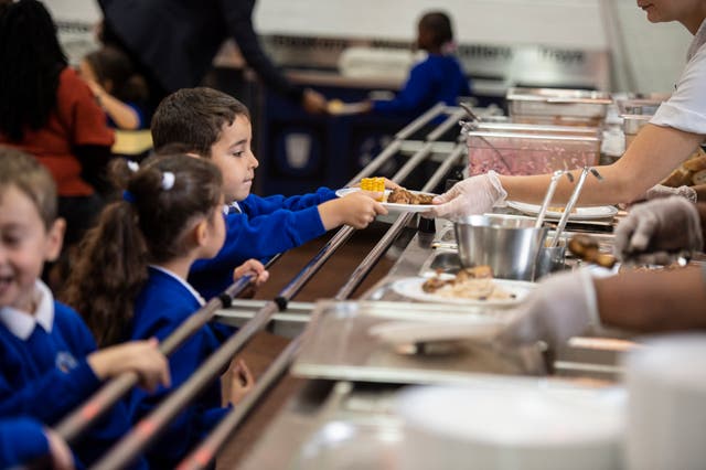 <p>Mandeville Primary School in London, where all students recieve a free school meal </p>