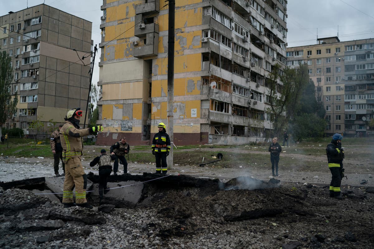 ‘Utter brutality’: Biden says Russian missile strikes will strengthen US resolve to help Ukraine