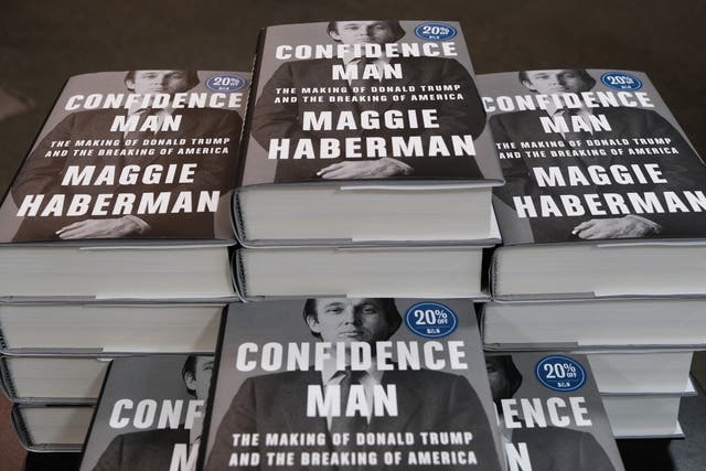 <p>Copies of Confidence Man by New York Times journalist Maggie Haberman</p>
