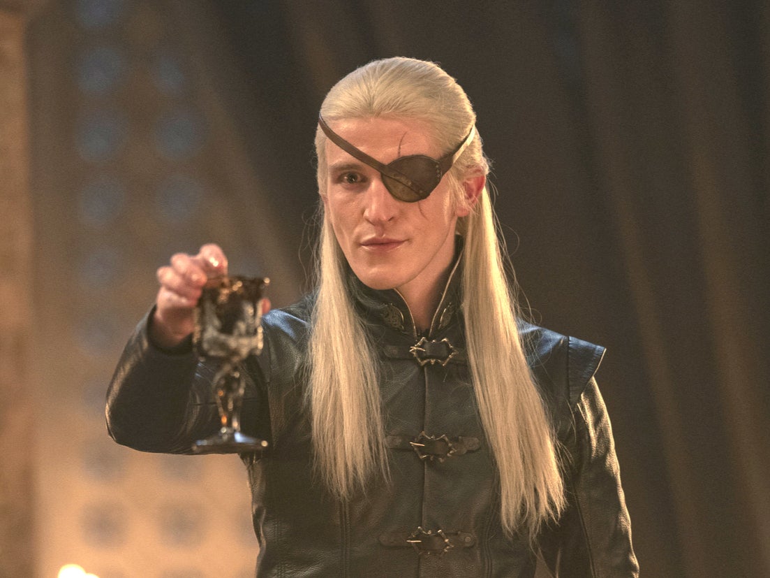 Ewan Mitchell as Aemond Targaryen