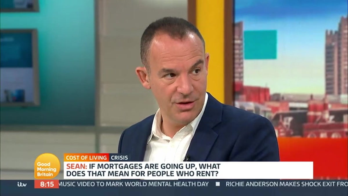 Cost of living crisis could affect renters, Martin Lewis warns