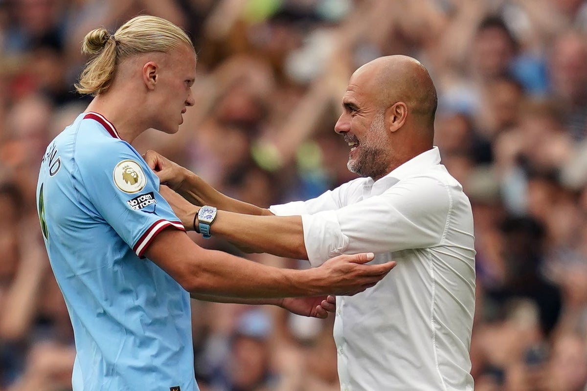 Pep Guardiola coy on whether Erling Haaland will be rested against FC Copenhagen