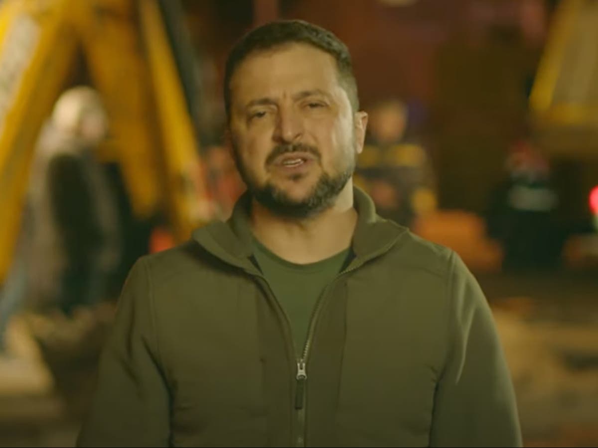 Ukraine war - live: Zelensky says &lsquo;world is with us&rsquo; after Kyiv missile strikes