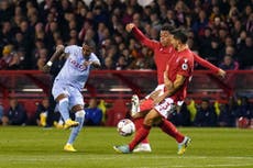 Stunning Ashley Young equaliser earns Aston Villa point at Nottingham Forest
