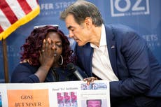 Dr Oz accused of misleading public over encounter with gun violence survivor – who was a member of his staff