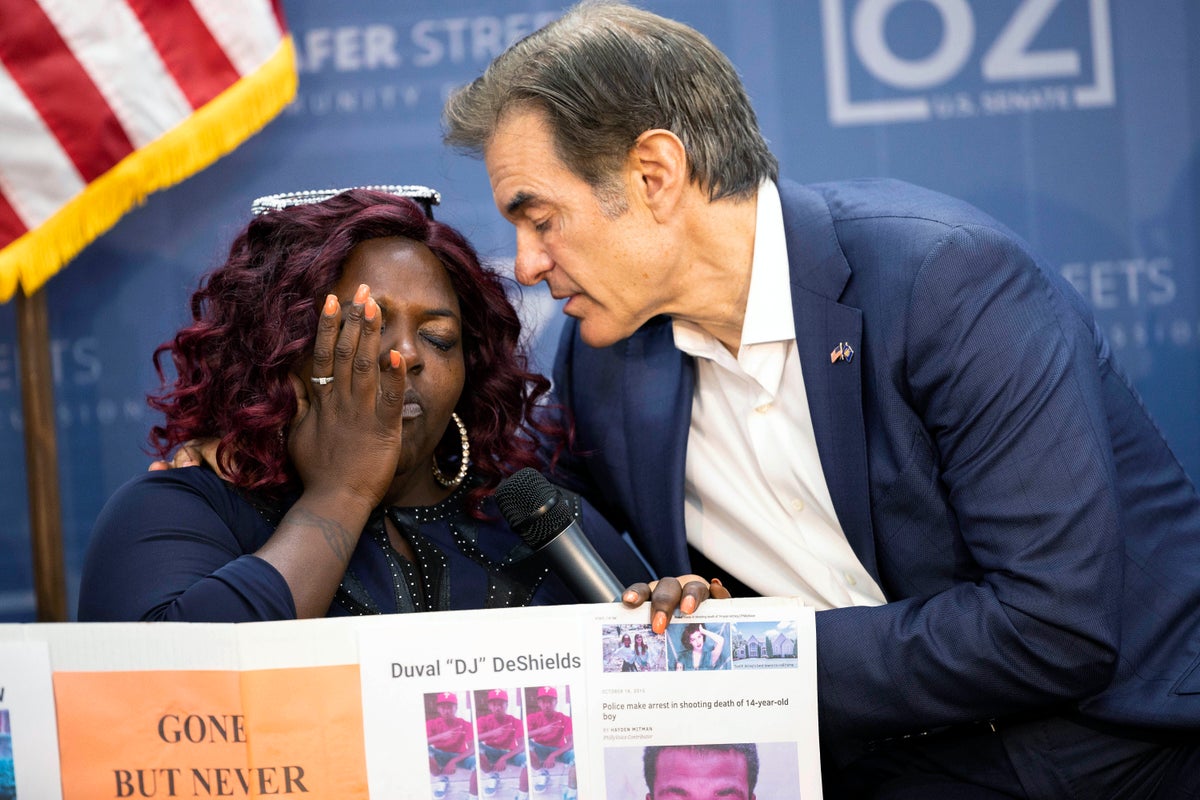 Dr Oz accused of misleading public over encounter with gun violence survivor – who was a member of his staff