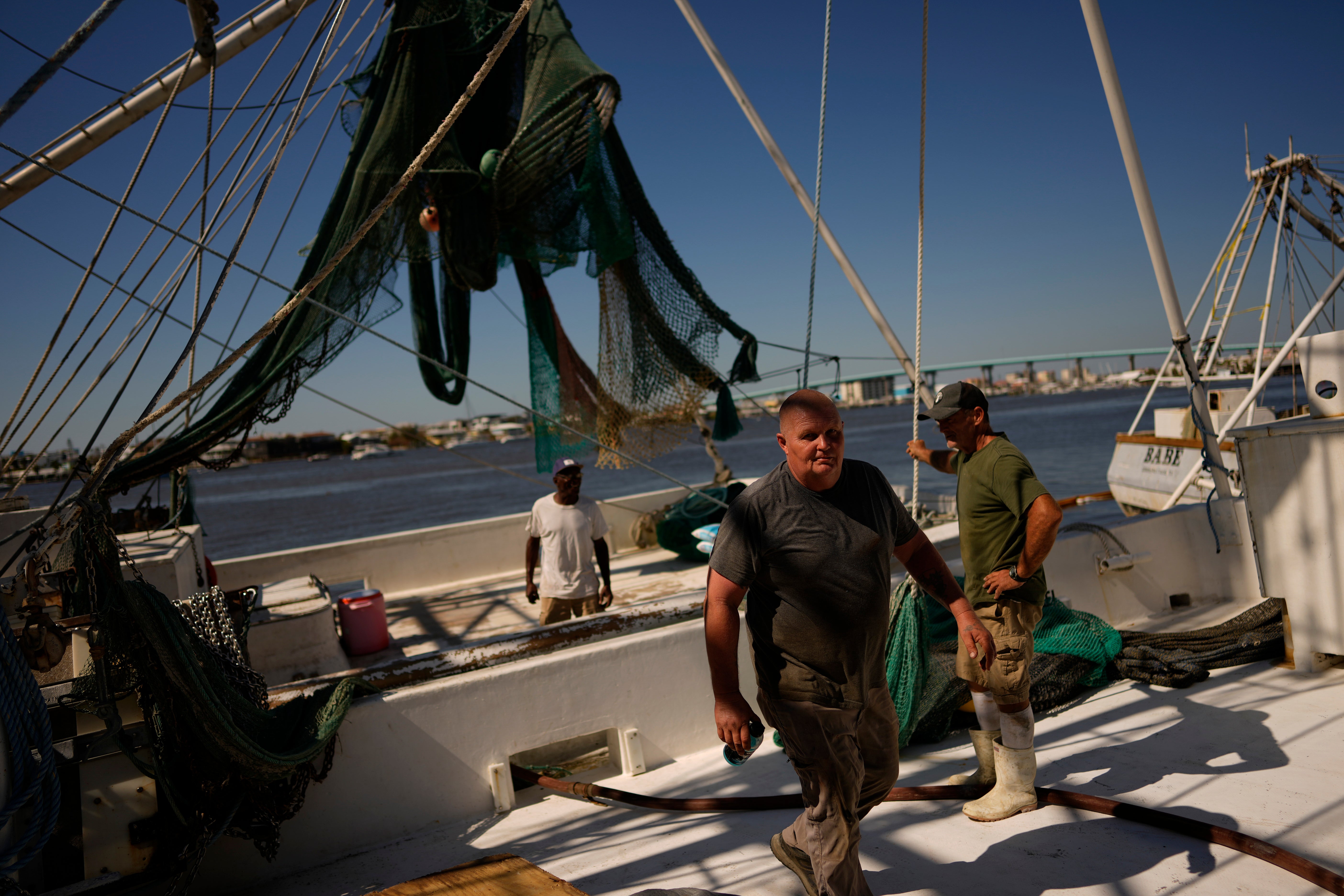 Hurricane Ian Battered Shrimpers
