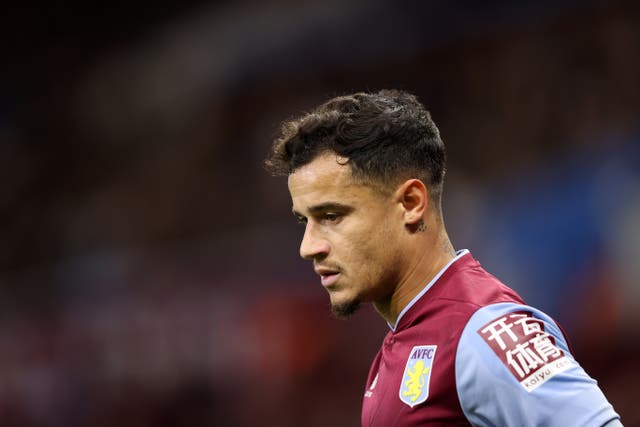 <p>Philippe Coutinho joined Aston Villa permanently in May </p>