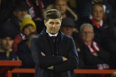 Steven Gerrard left frustrated by Aston Villa’s lack of cutting edge