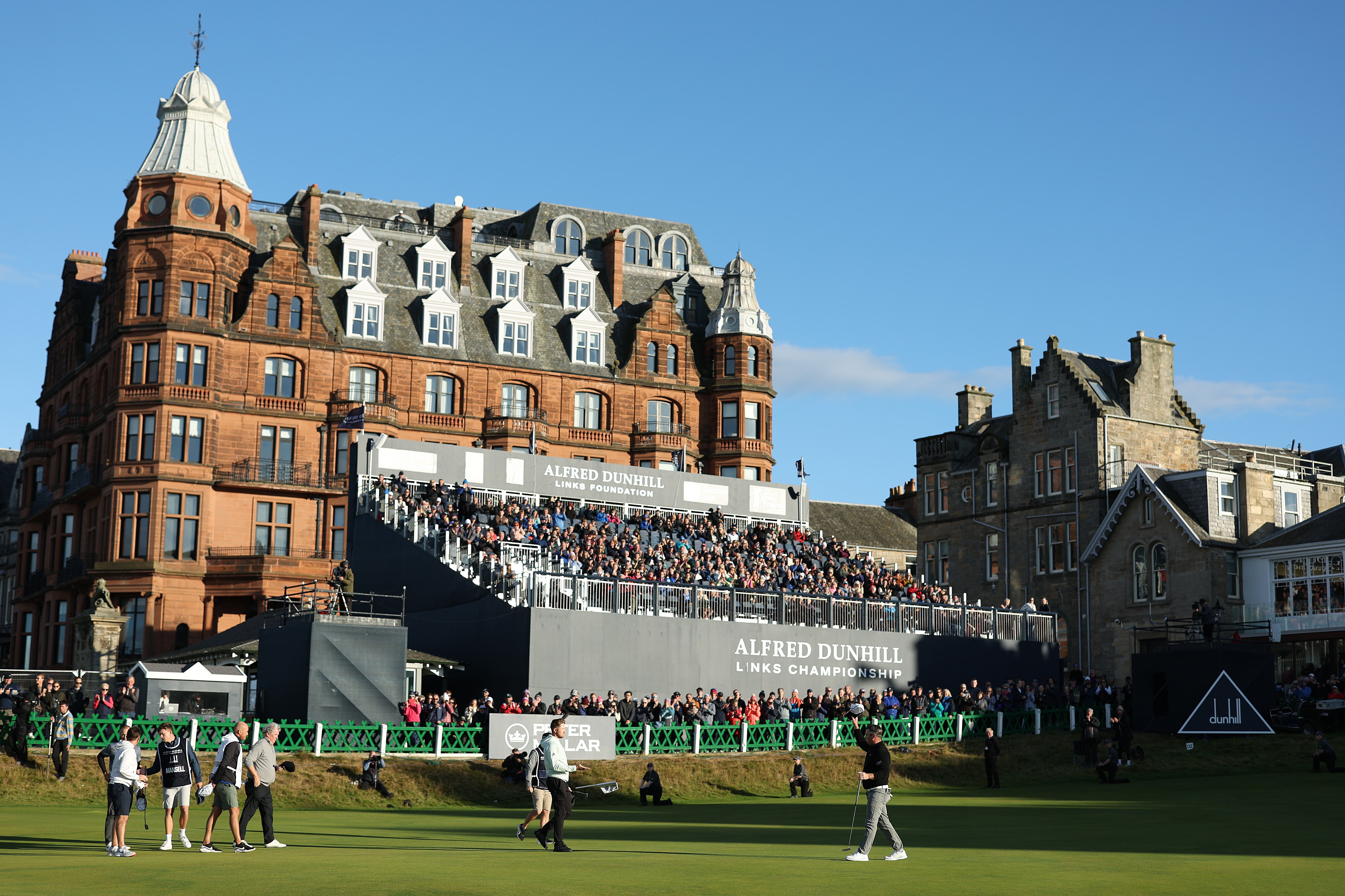 The seven players were invited to the final day of the Dunhill Links Championship in St Andrews
