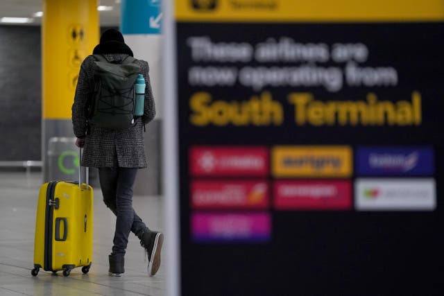 Financial volatility is a ‘real cause of concern’ for travel companies, an industry leader has warned (Gareth Fuller/PA)