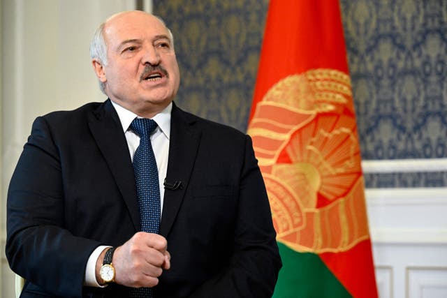 <p>Belarus President Alexander Lukashenko</p>