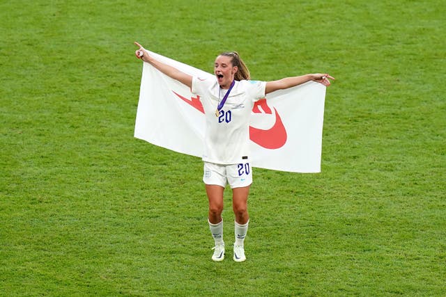 Ella Toone helped lead England to victory at the the UEFA Women’s Euro 2022 (Adam Davy/PA)