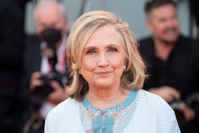 Hillary Clinton (Luigi de Pompeis/Alamy Live News/PA)