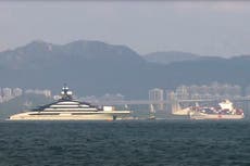 Hong Kong says it will not seize superyacht of Russian oligarch