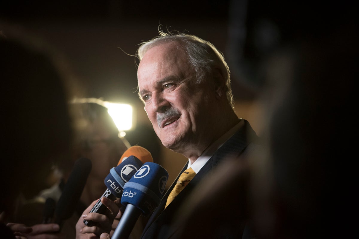 Voices: What is John Cleese so desperate to say that he can’t say already?