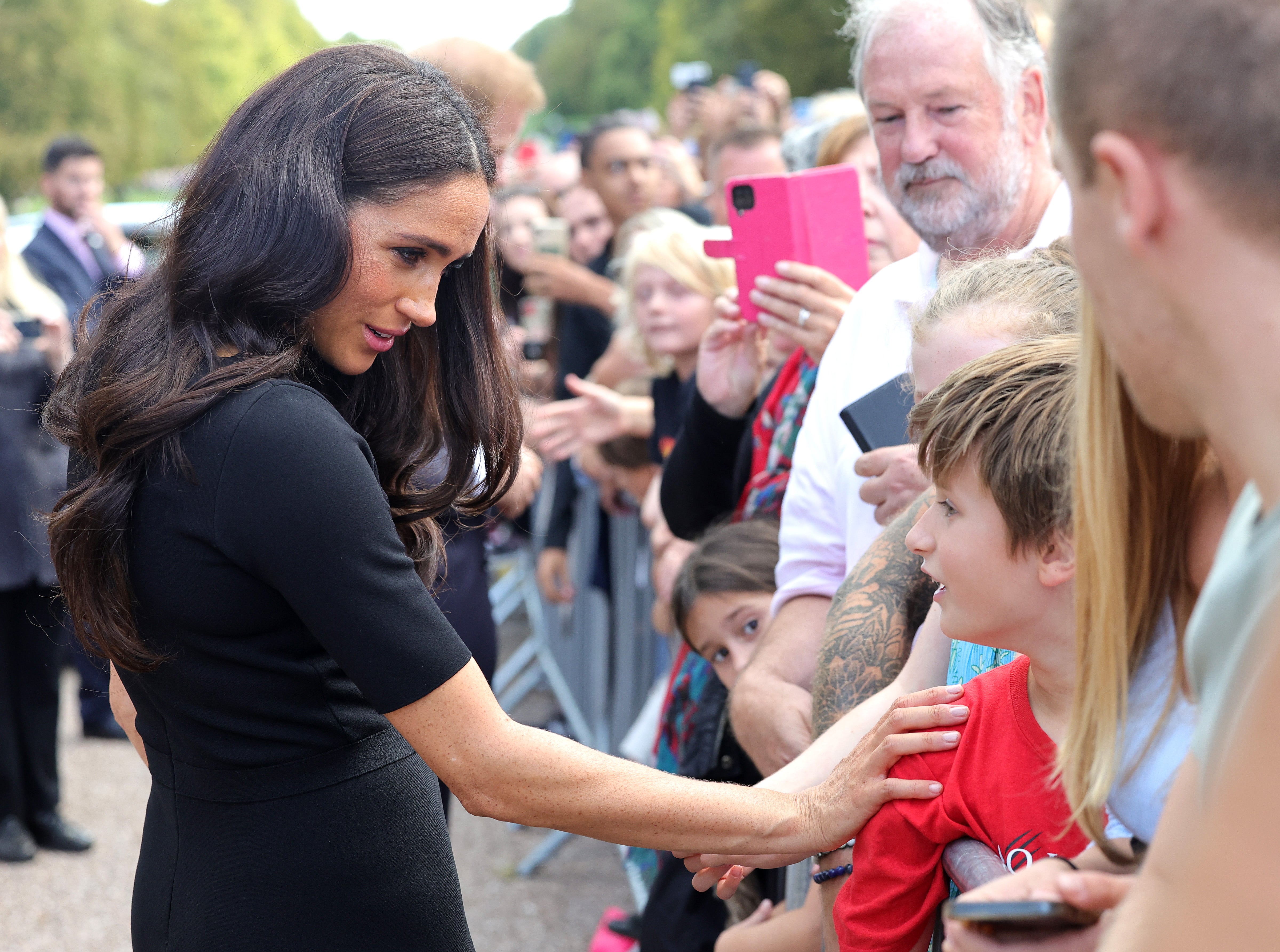 Meghan revealed she wished she could release emotion as easily as her children