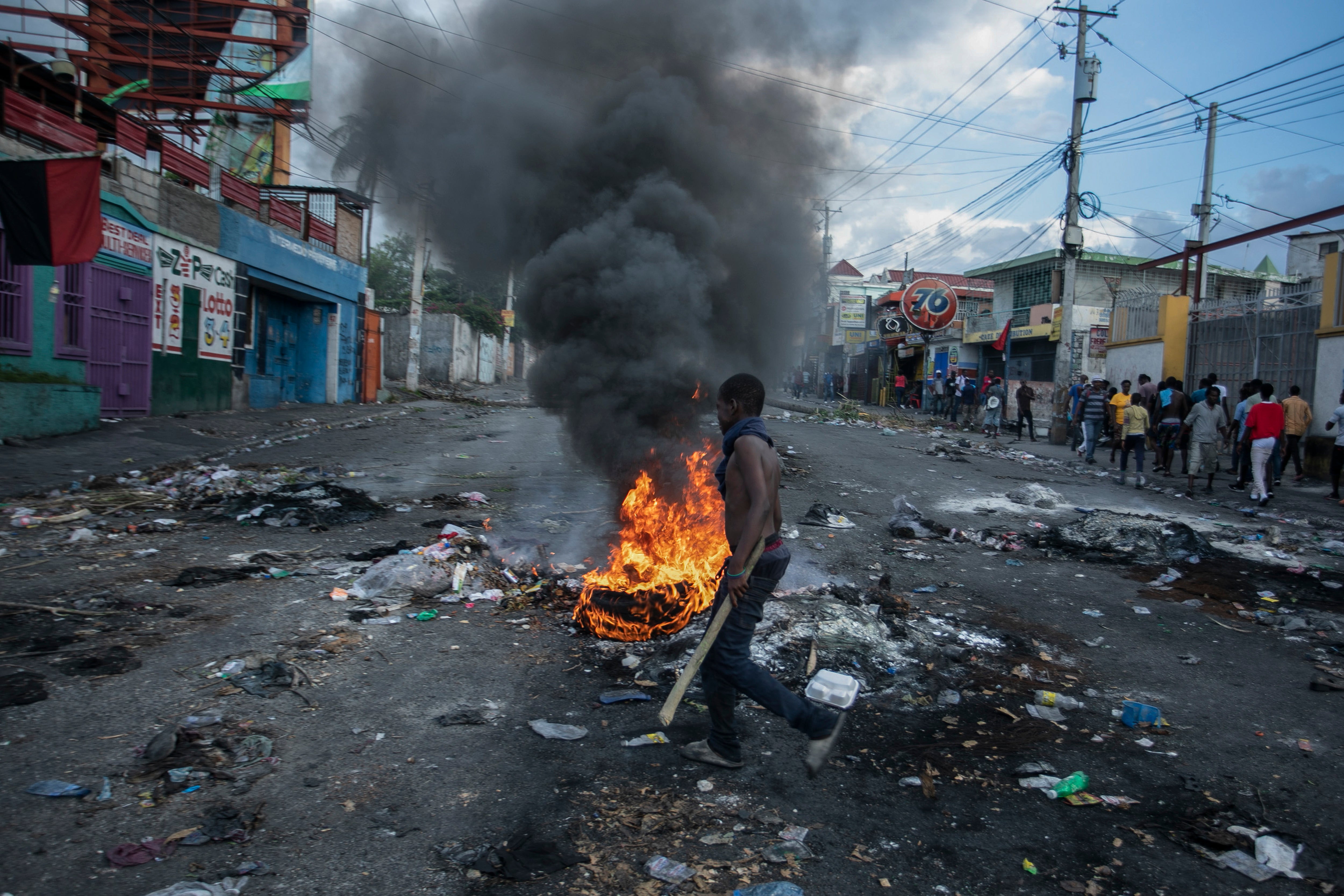 Haiti Protest