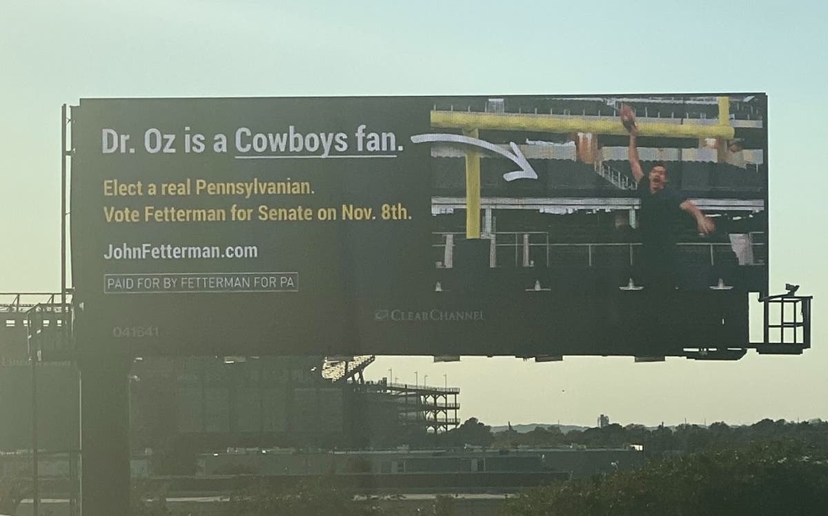 Fetterman needles Dr Oz over Dallas Cowboys fandom ahead of Eagles NFL matchup Fetterman needles Dr Oz over Dallas Cowboys fandom ahead of Eagles NFL matchup