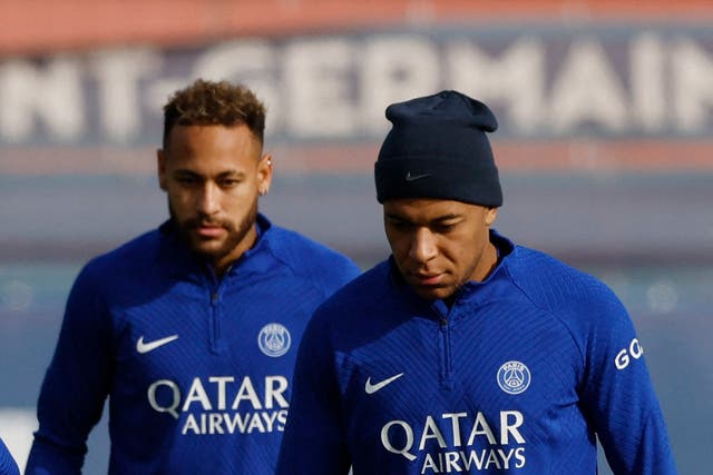 <p>Mbappe was keen for PSG to part ways with Neymar last summer</p>