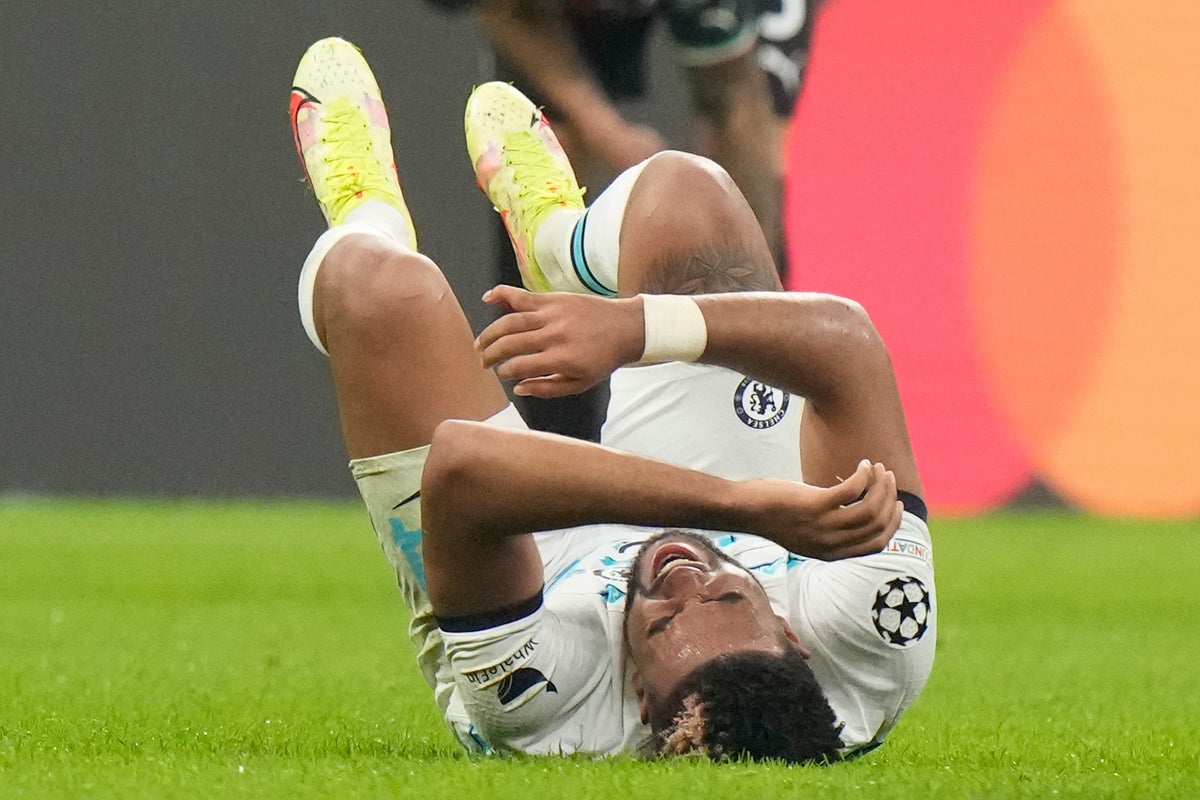 Reece James injury blow mars Chelsea’s Champions League win over AC Milan