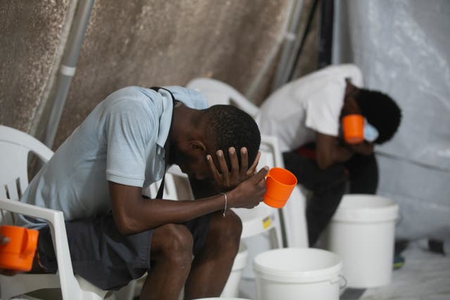 APTOPIX Haiti Cholera