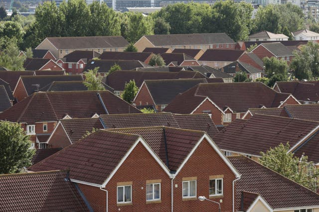 Homeowner anxiety about house values has cancelled out any reassurance from the Government’s freeze on energy bills to drag down consumer confidence for another month, a survey suggests (PA)